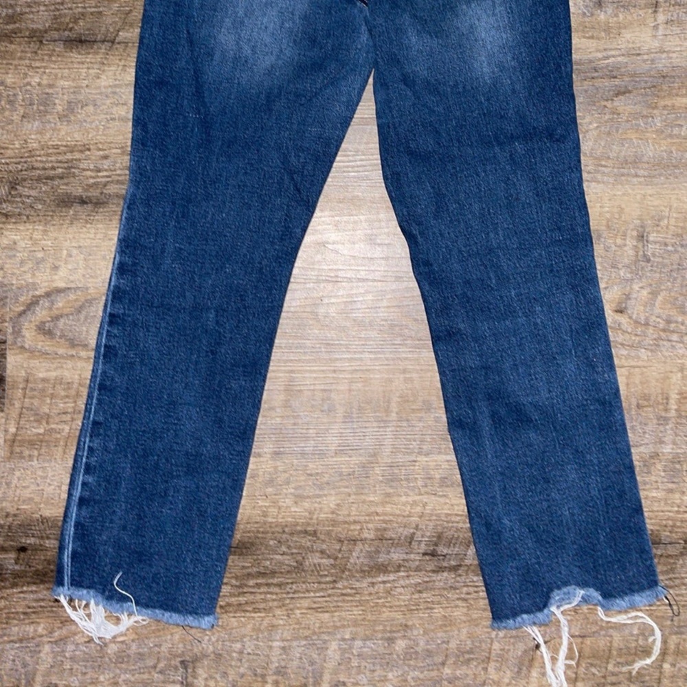 Royalty womens petite high rise straight jeans